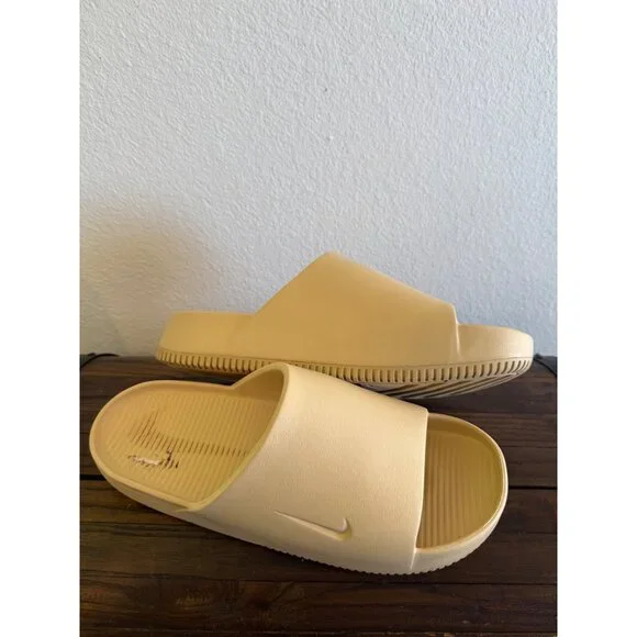 Nike Calm Slide Sandals "Sesame" Men’s Size 13 - Picture 4 of 7